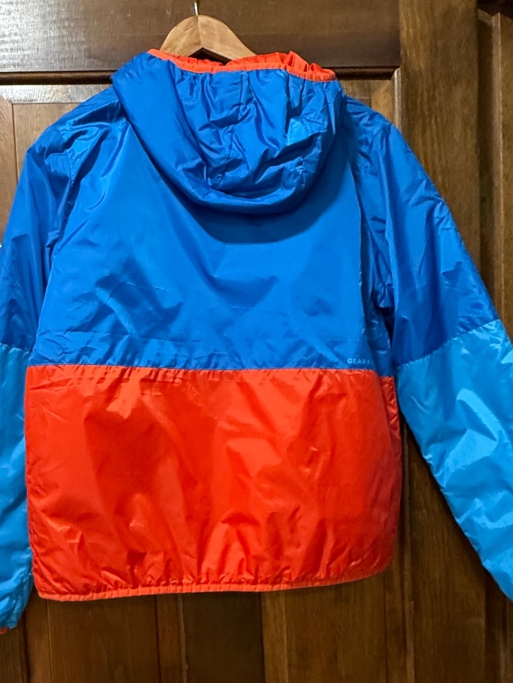 Cotopaxi Puffer Jacket Womens M Blue Red Teca Calido Rocket Science Reversible - Picture 2 of 11